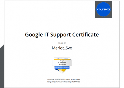 【Coursera】 Google IT 支持