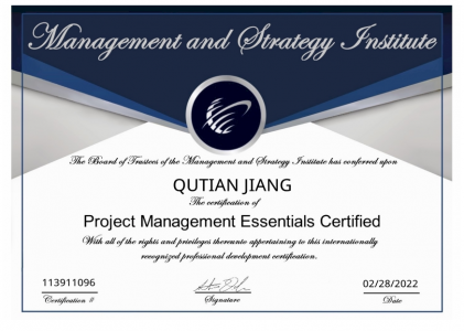 【MSI】Project Management Essentials Certified (PMEC)