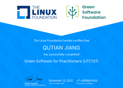 【LINUX】Green Software for Practitioners (LFC131)